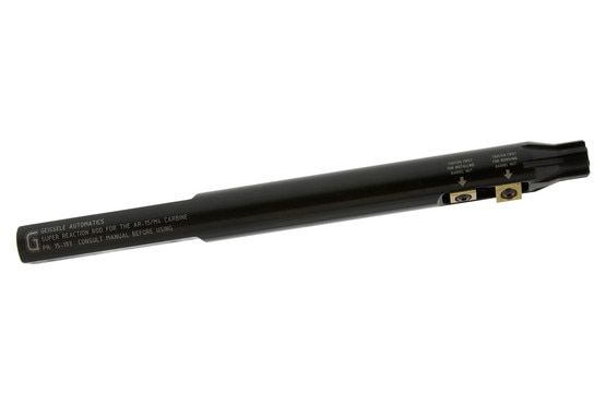 precision-machined reaction rod for ar-15 and m4 upper receiver builds
